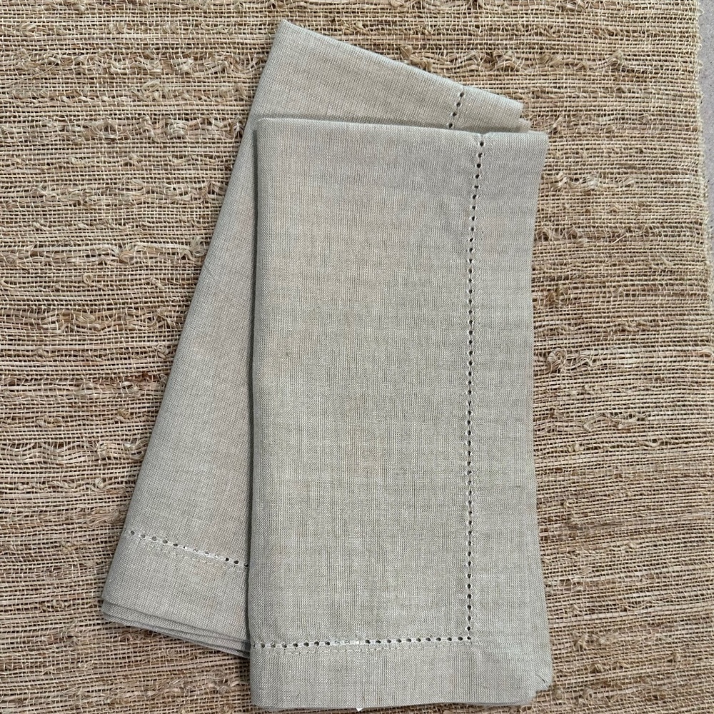 World Market Hempstich Napkins (set of 2)